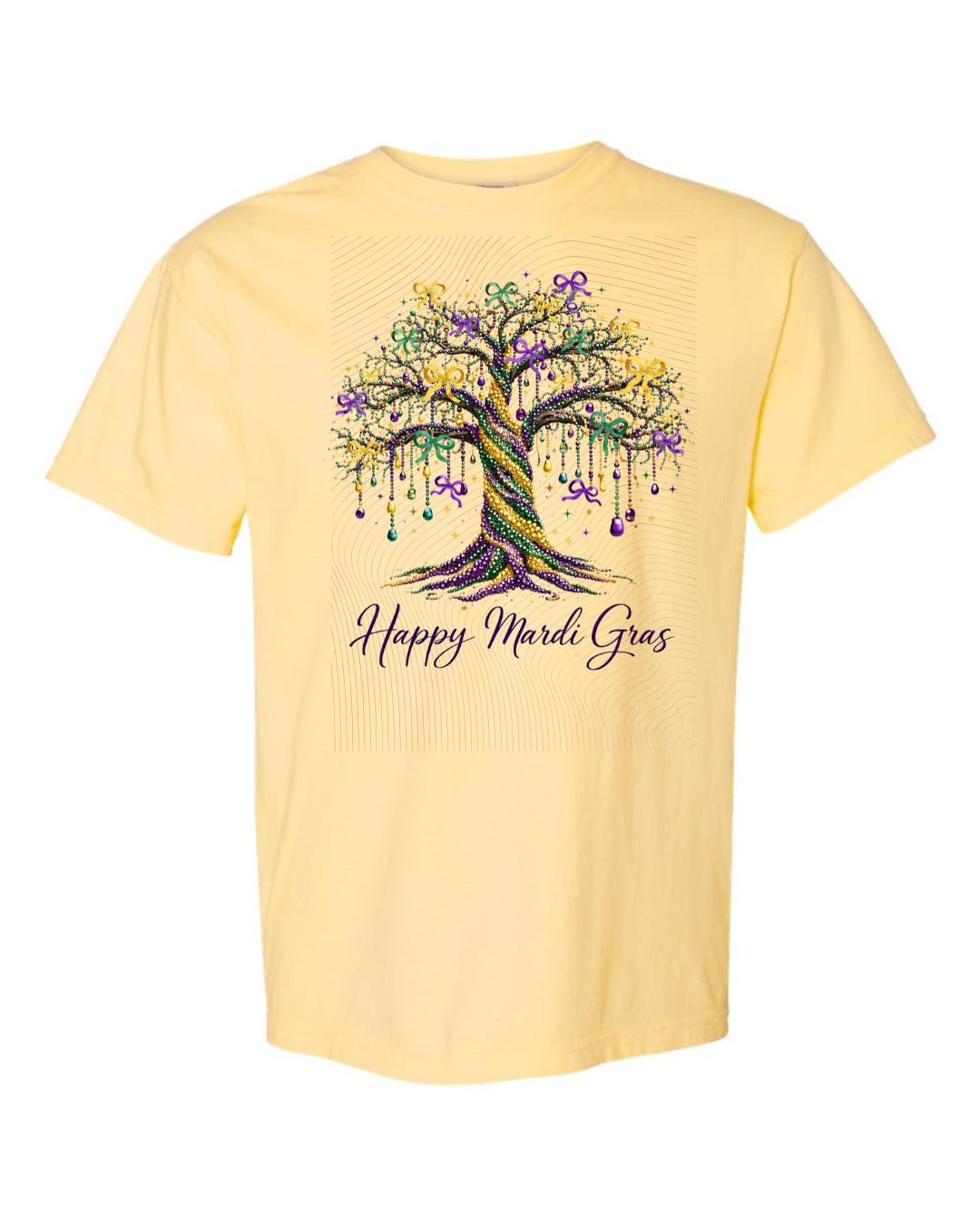 Happy Mardi Gras Tree