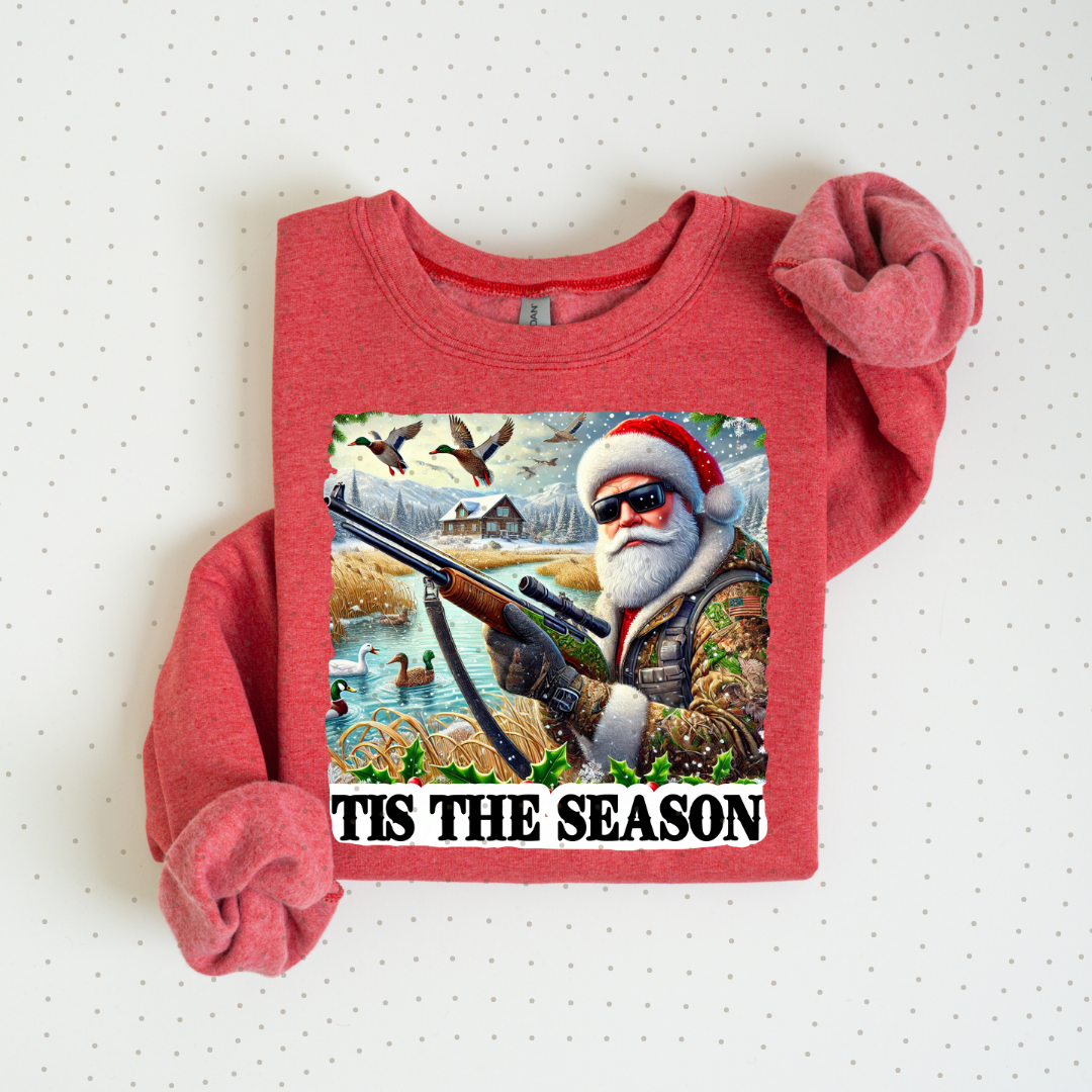 Tis the Season with Santa for Duck Hunting