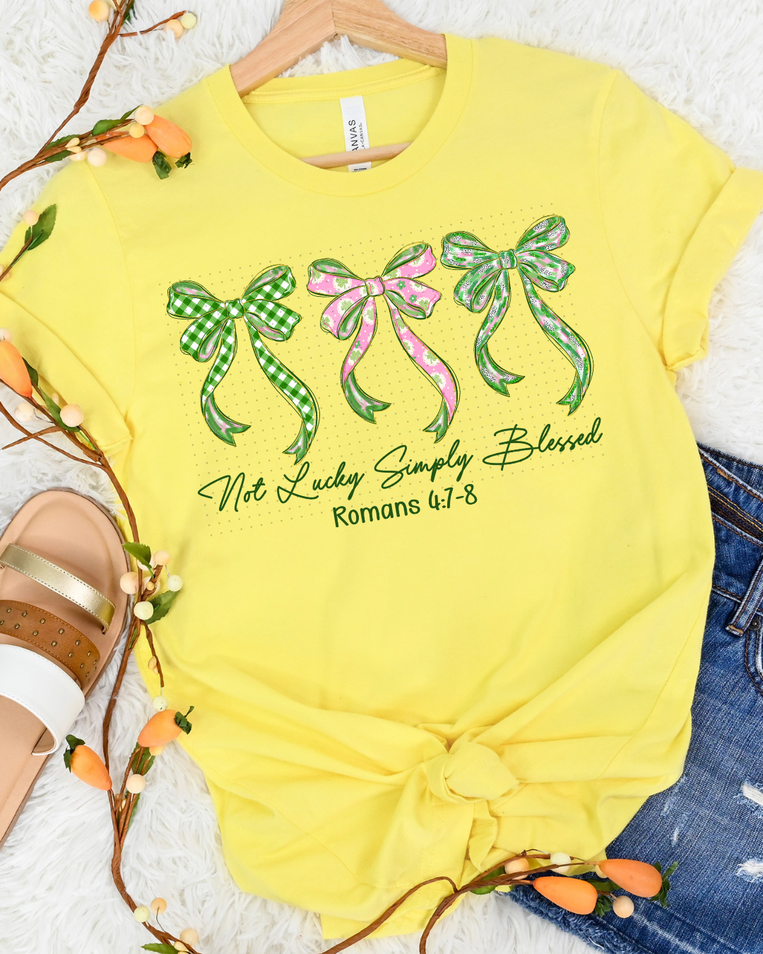 Not Lucky Simply Blessed