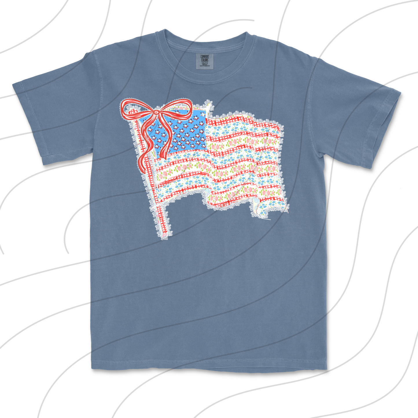 Lace America Flag