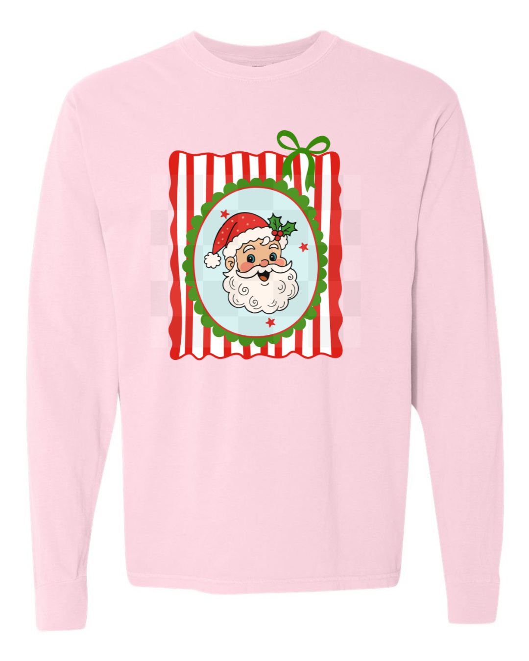 Red Stripe Santa