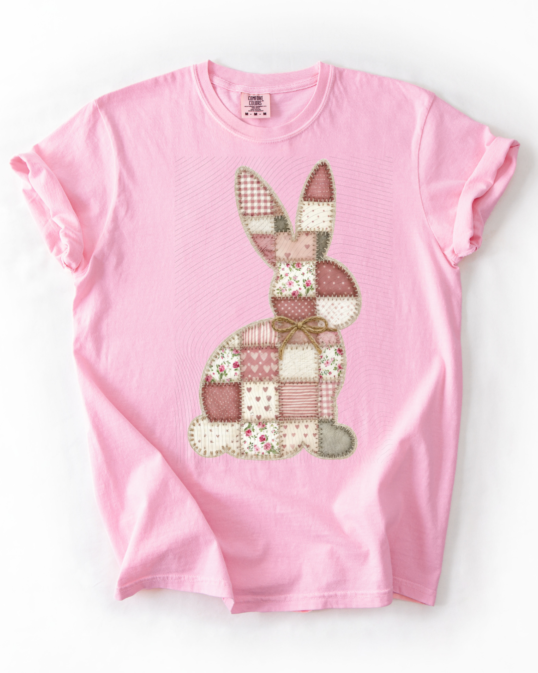Patchwork Pink Bunny
