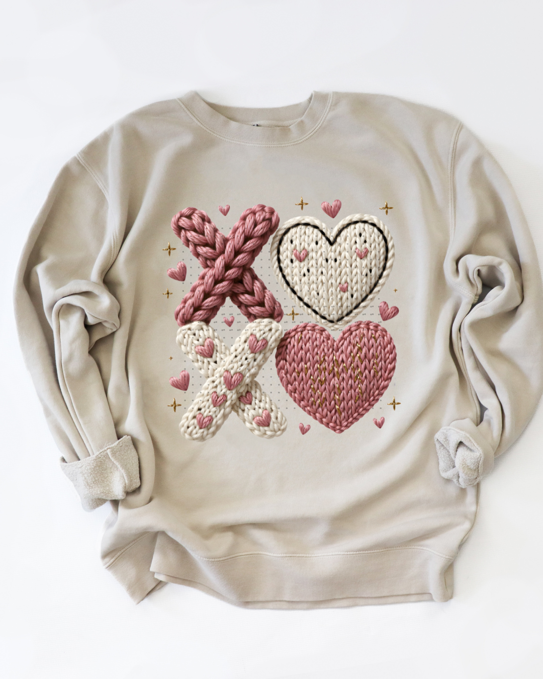 Faux Yarn Pink XOXO
