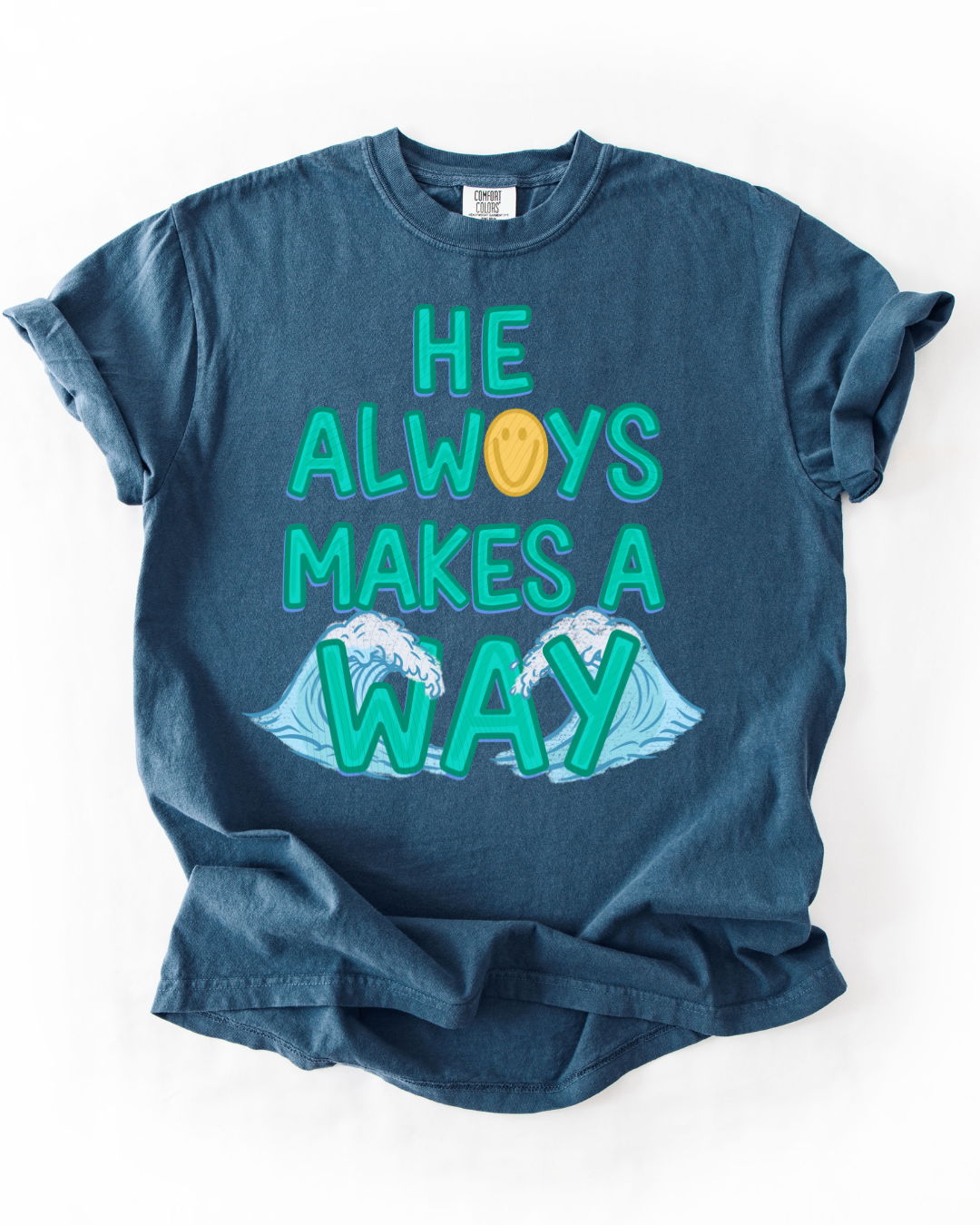 He always makes a way- waves