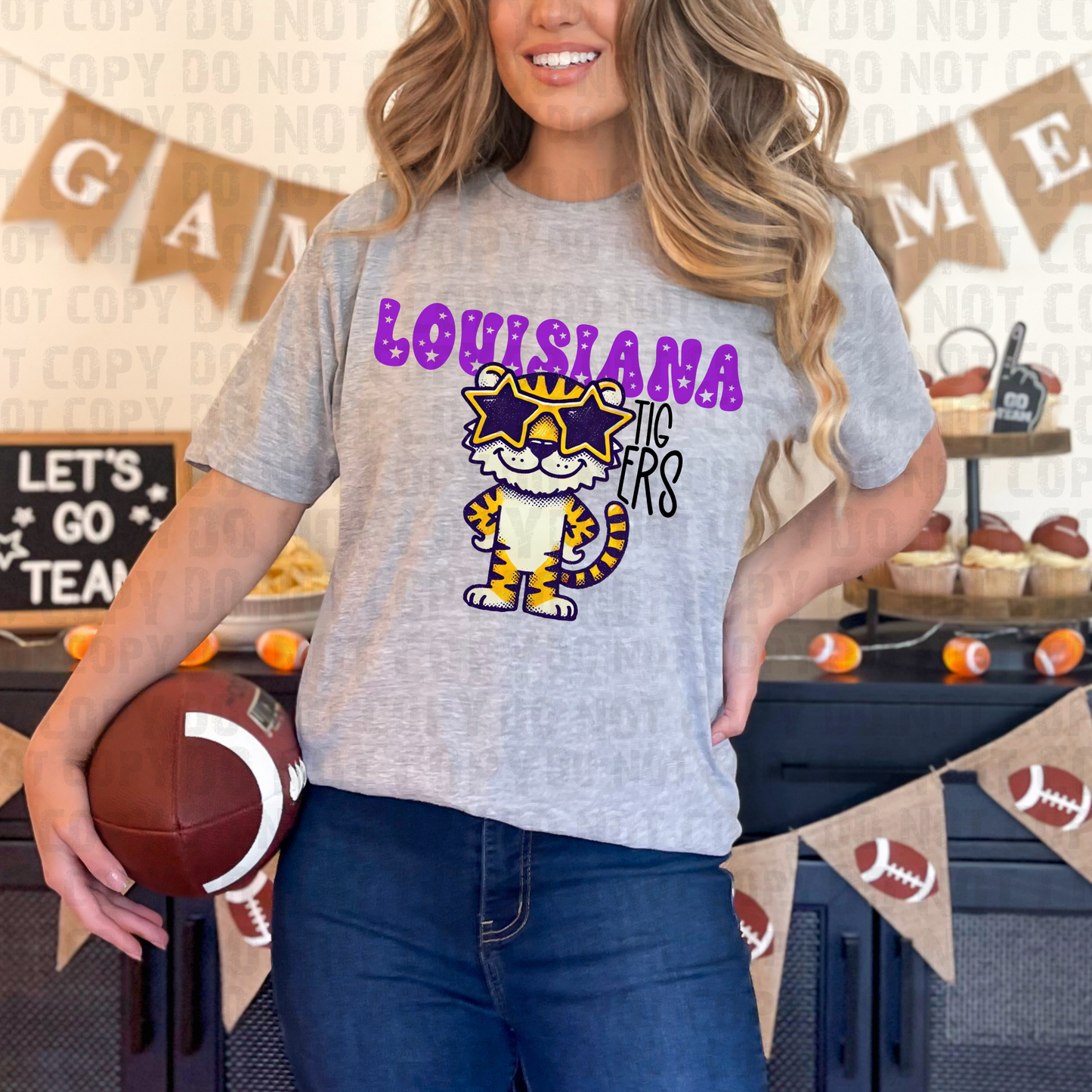 Doodle Mascot - LSU