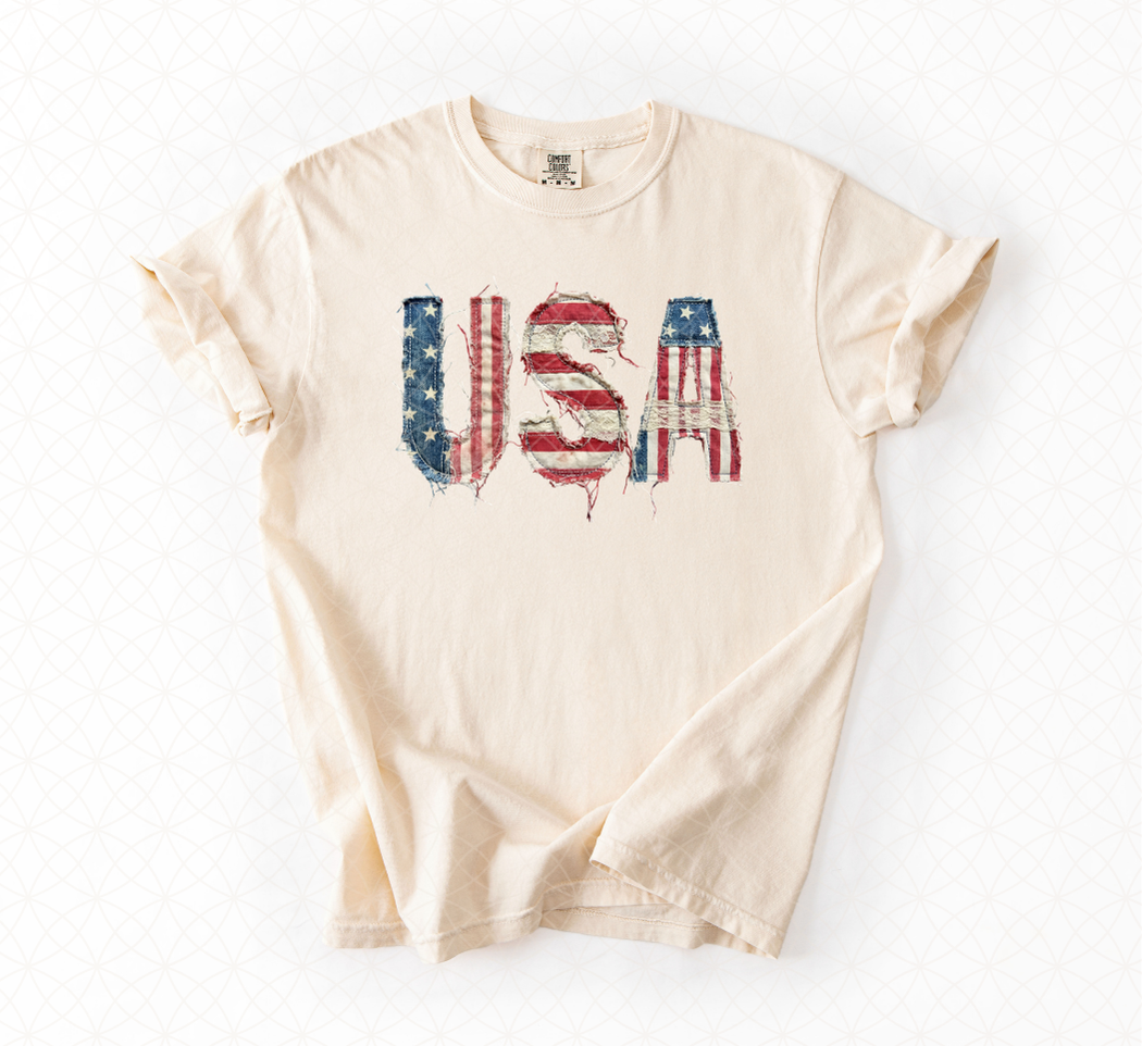 Faux Stitched USA - MDD
