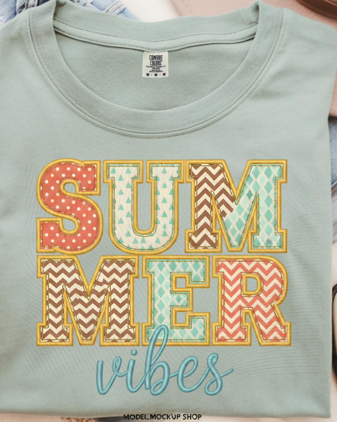 Summer Vibe Faux Patch