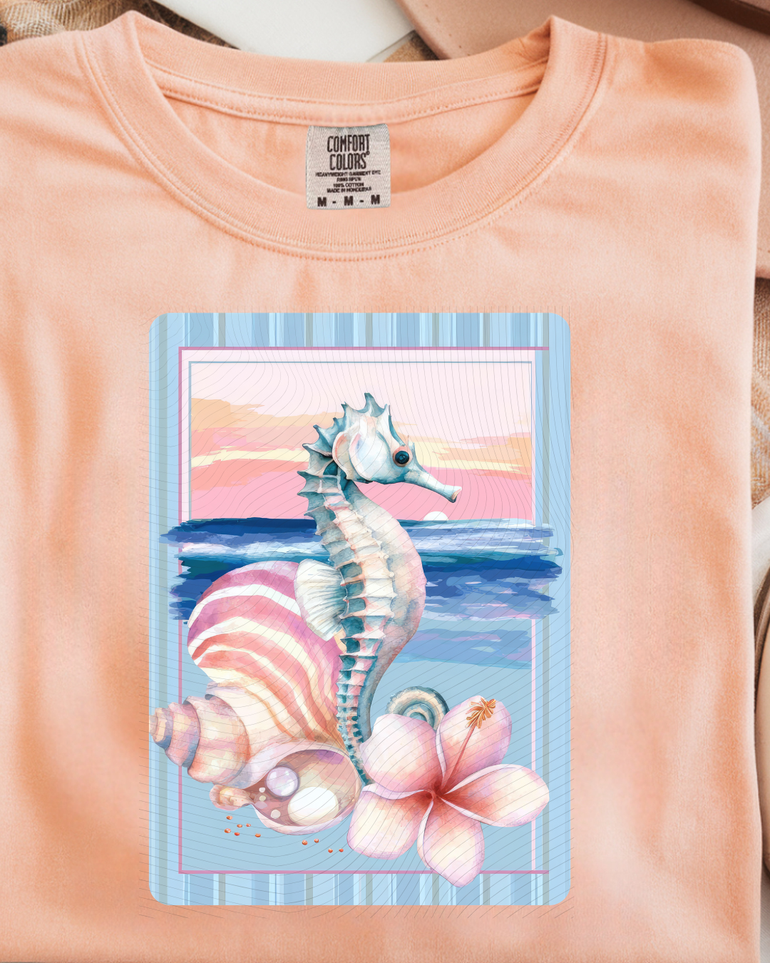 Seahorse And Shells