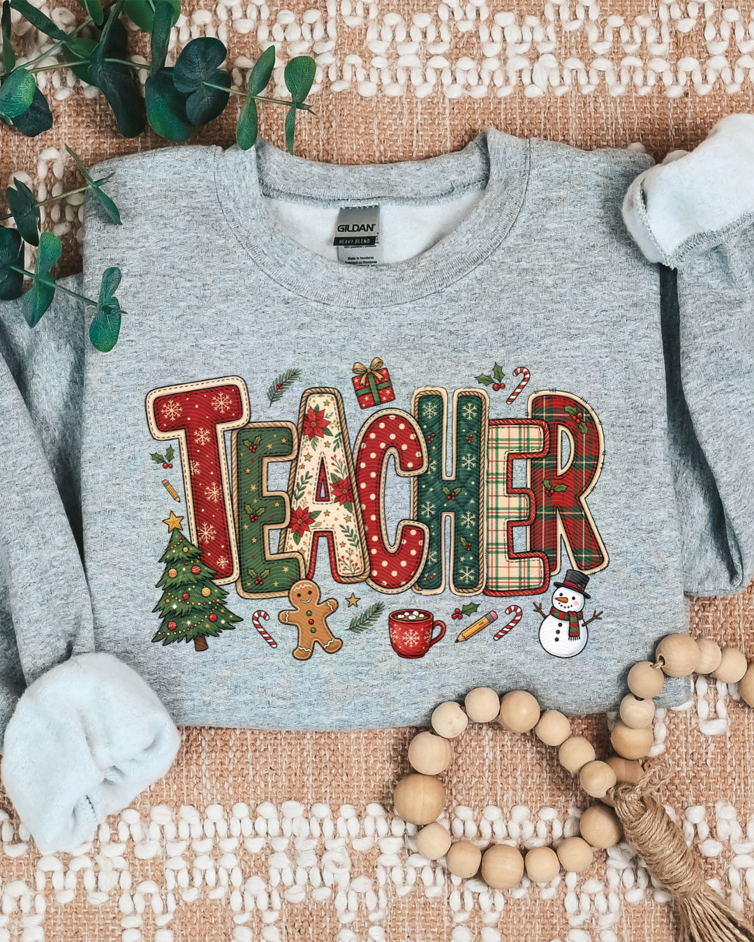 Christmas Patchwork Teacher