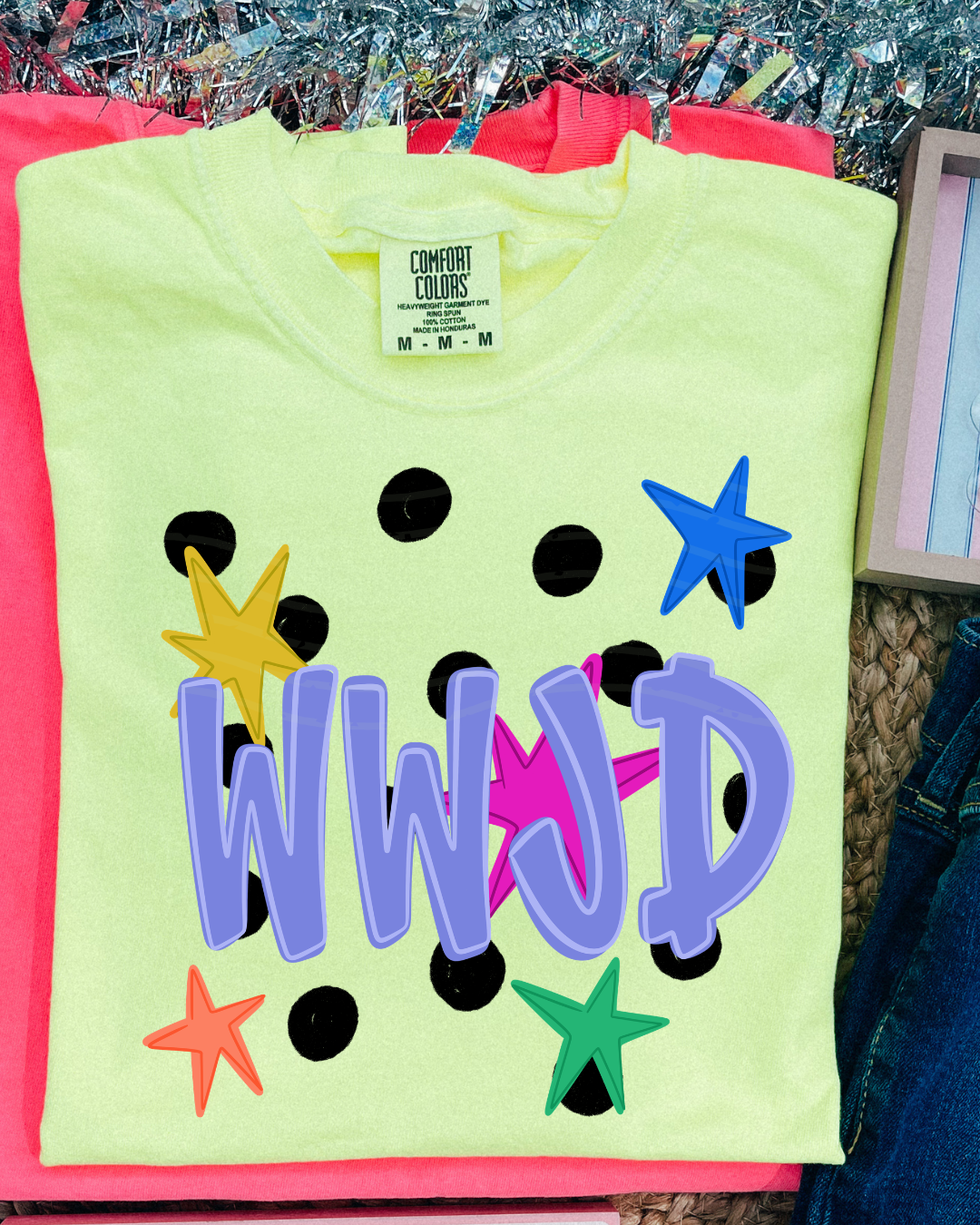 WWJD Dots & Stars