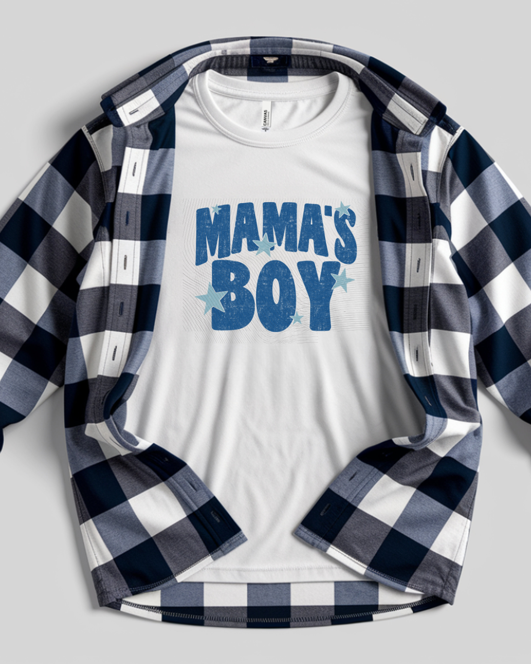 Blue Mamas Boy- Stars