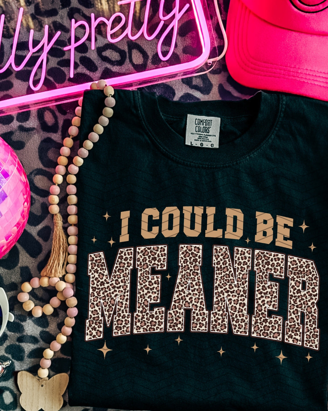 I could be meaner (leopard)