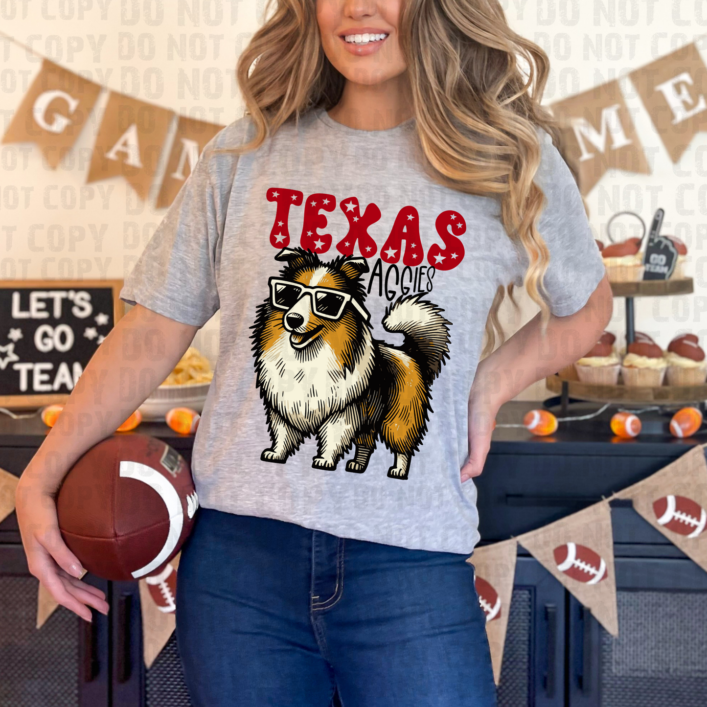 Doodle Mascot - Texas A&M