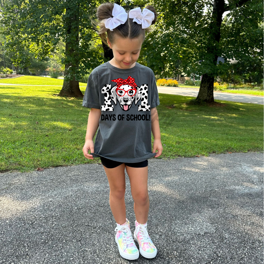 101 Days of school red bow