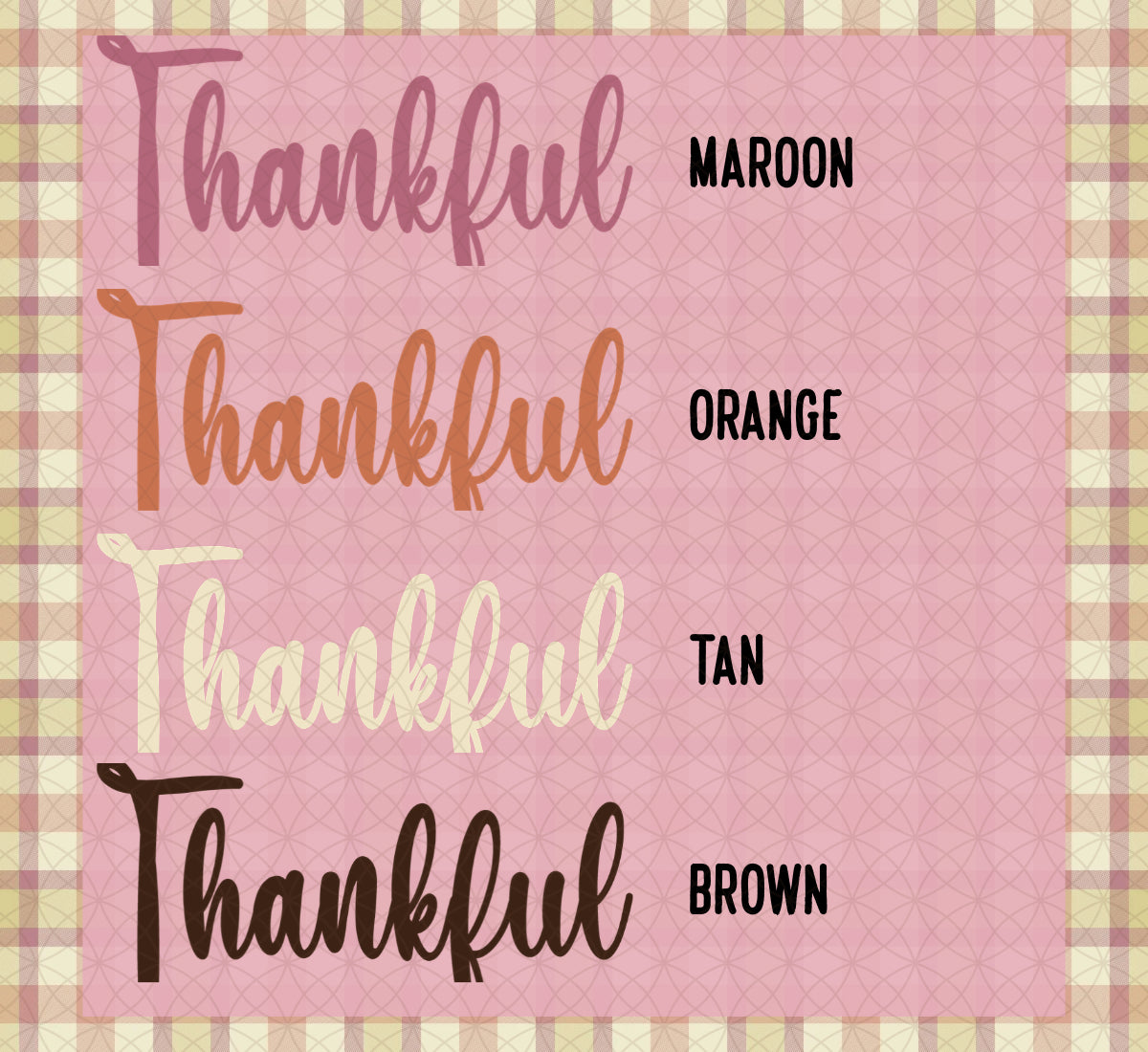 Thankful MDD