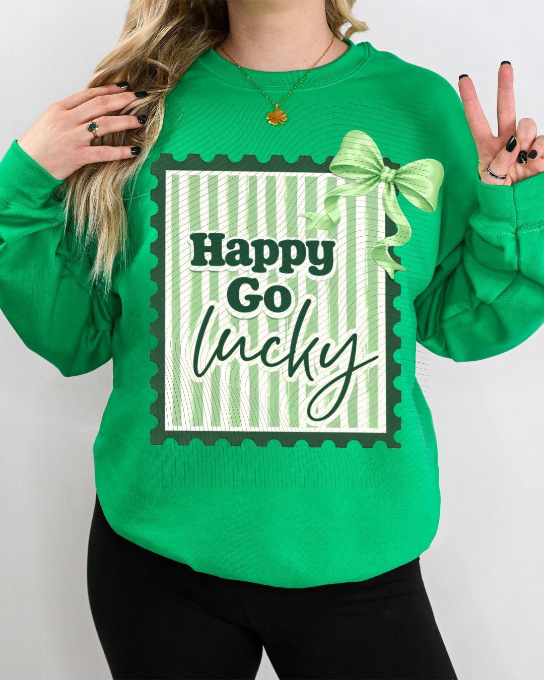 Happy Go Lucky Stamp