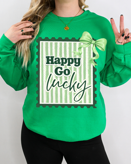 Happy Go Lucky Stamp