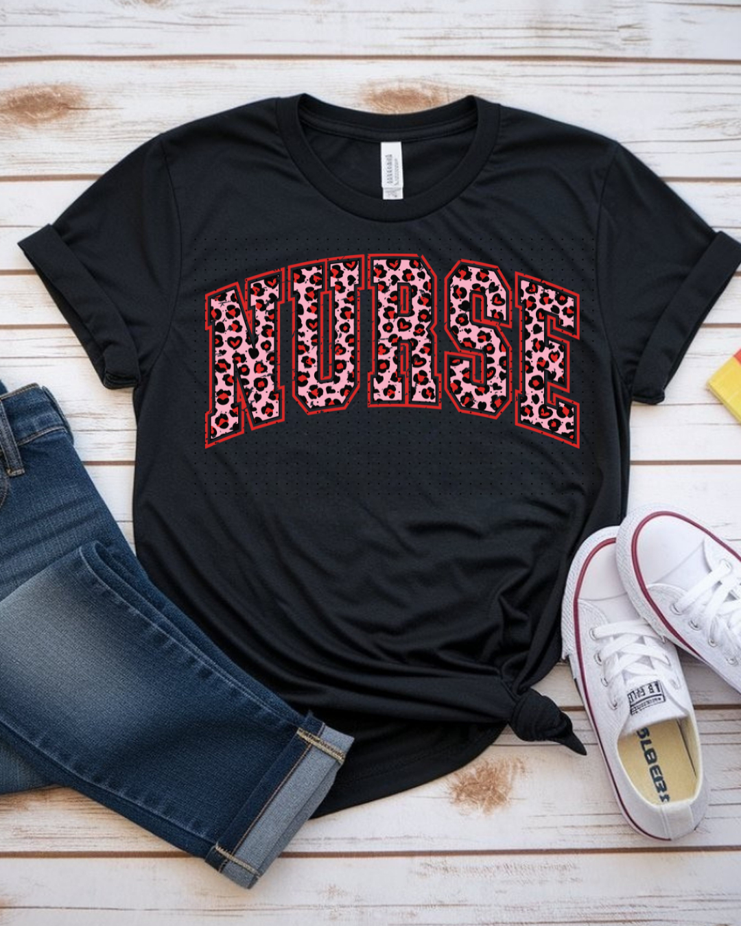 Nurse Leopard Valentine varsity