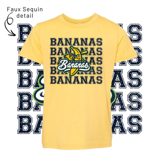 Bananas Repeat Stacked