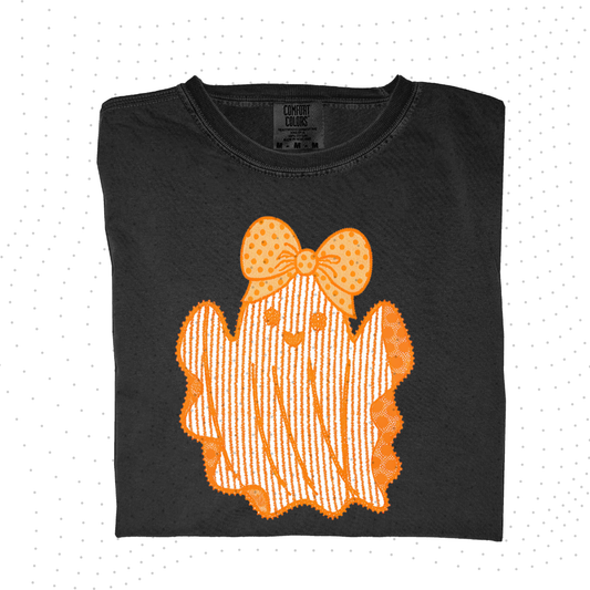 Seersucker Orange Ghost