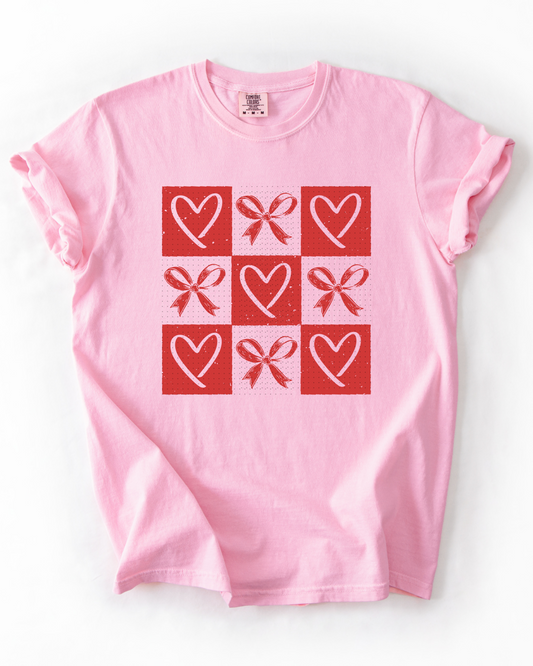 Hearts & Bows Tic Tac Toe
