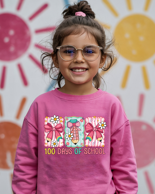 100 days of school Daisy bright