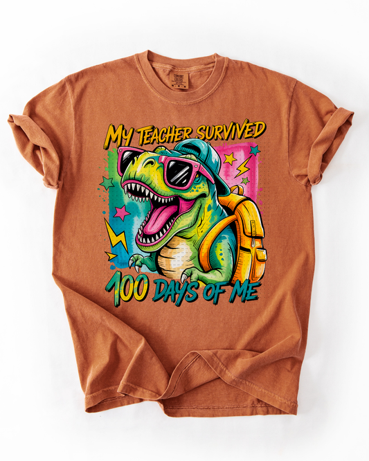 My teacher survived 100 days of me