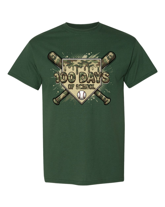 100 days camo baseball