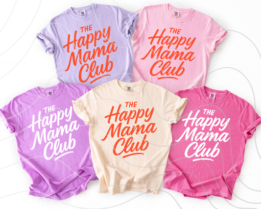 Happy Mom Club White