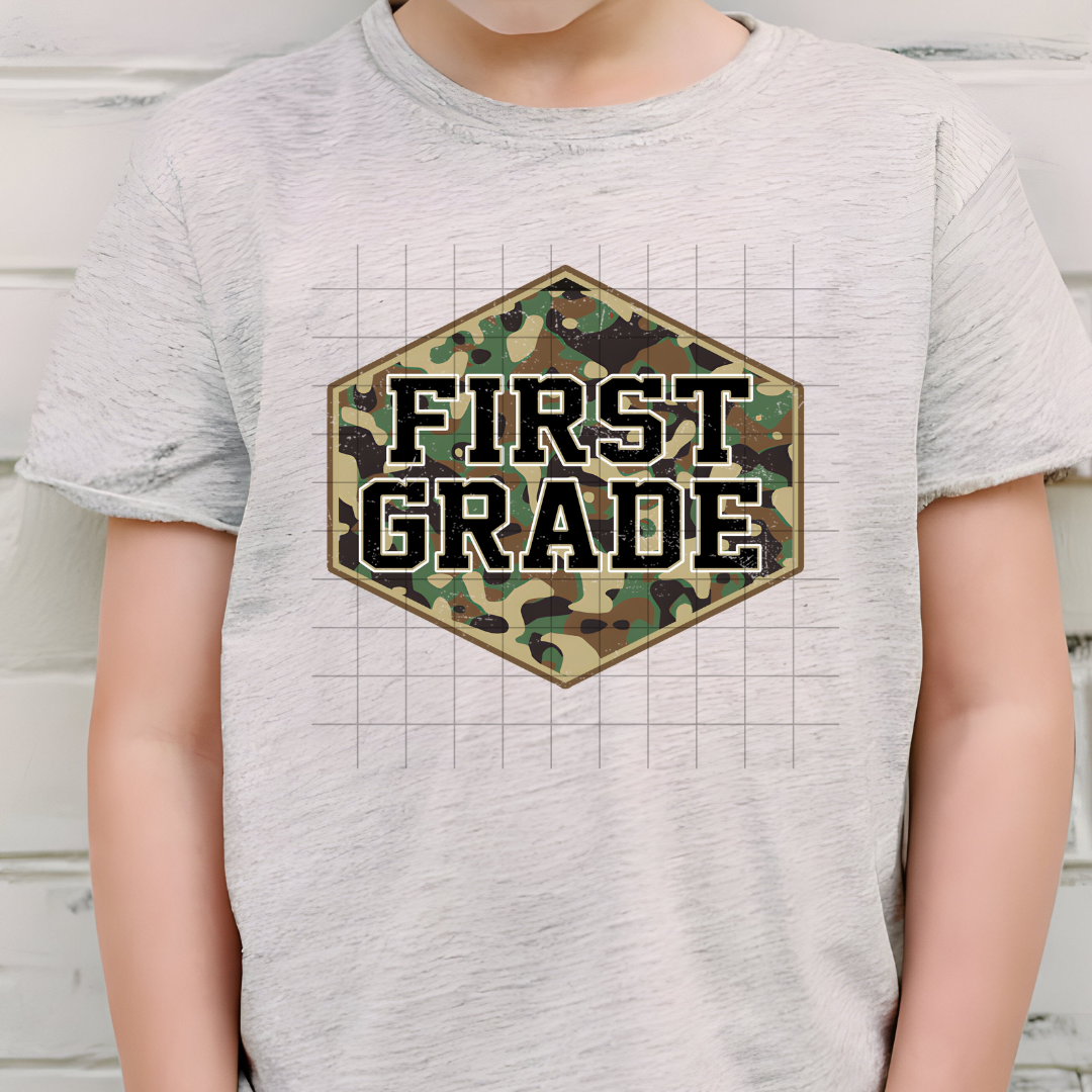 Camo Back to School Grades