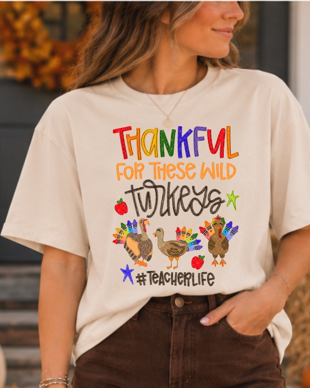 Thankful for these Wild Turkeys, TeacherLife