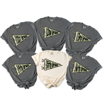 Camo School Pennant Flags- Add the one you want in notes at checkout!!!