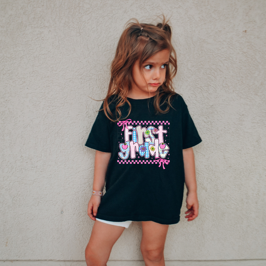 Pink Checkered Grades