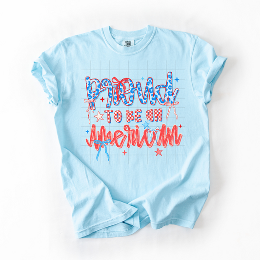 Proud to be an American