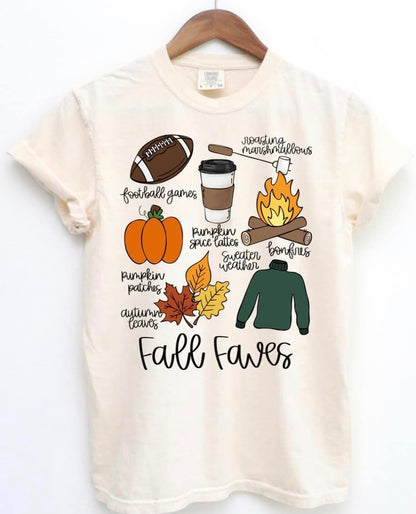 Fall Faves Clipart Style