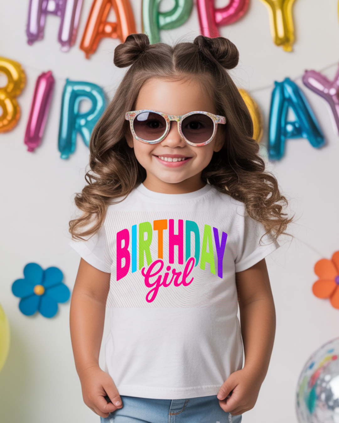 Neon Birthday Girl