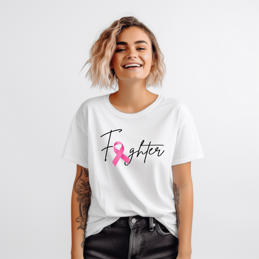 Fighter (Breast Cancer Ribbon)