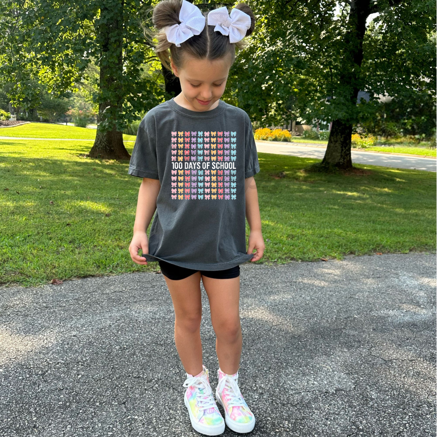 100 Multi Color Bows