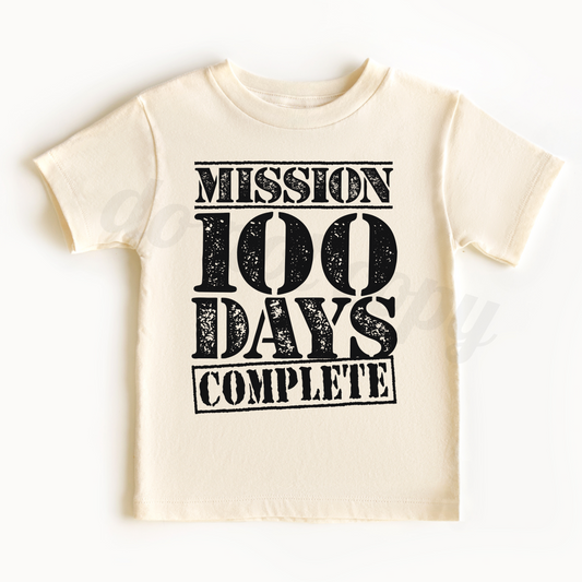 100 day mission- black