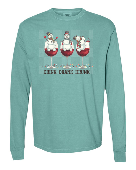 Snowmen Wineglasses