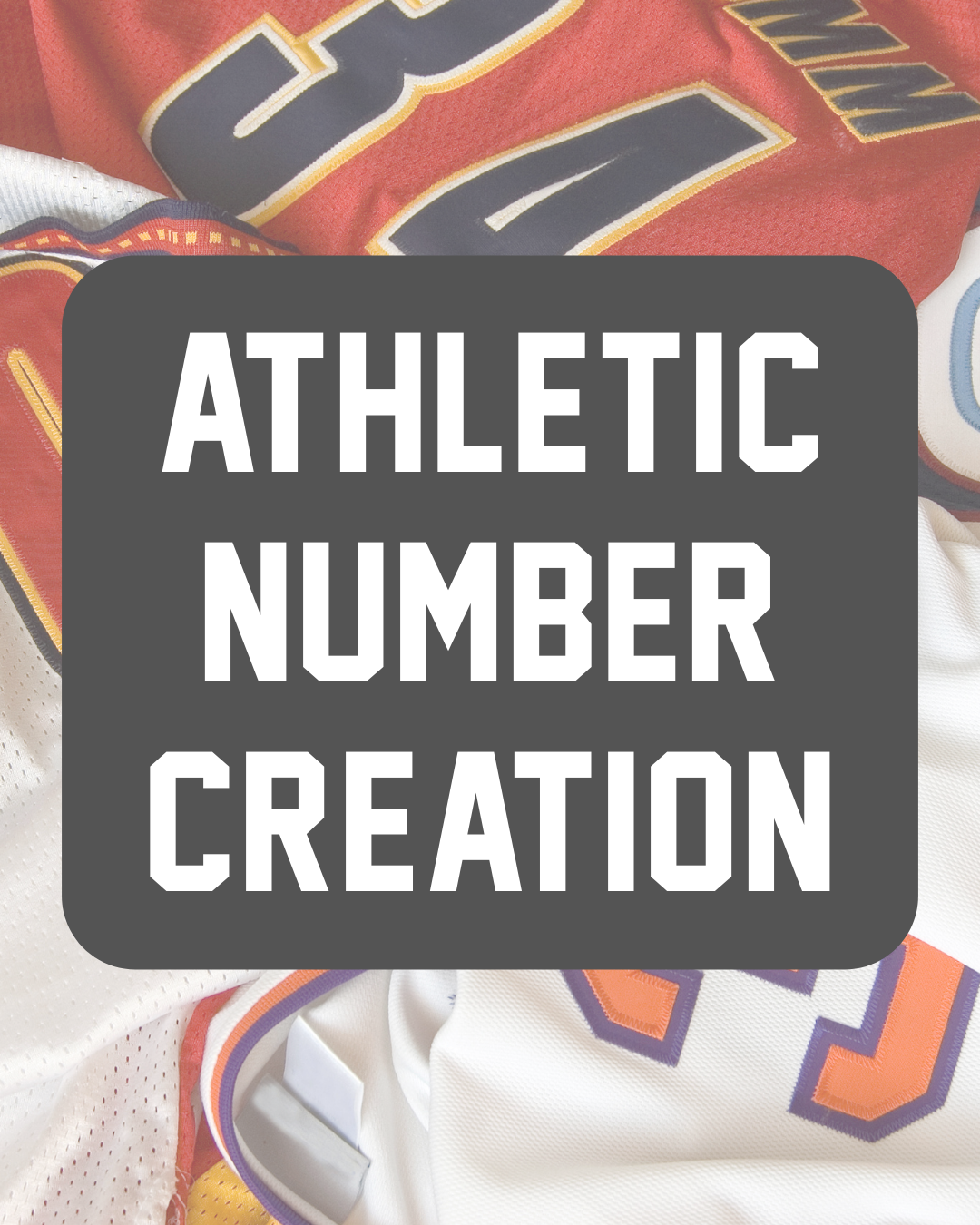Athletic Number Set Creation