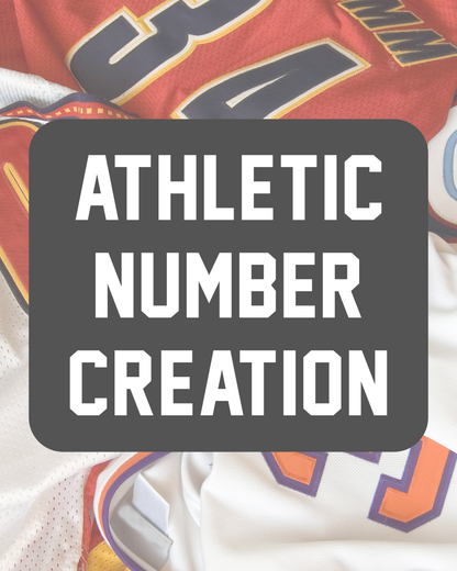 Athletic Number Set Creation