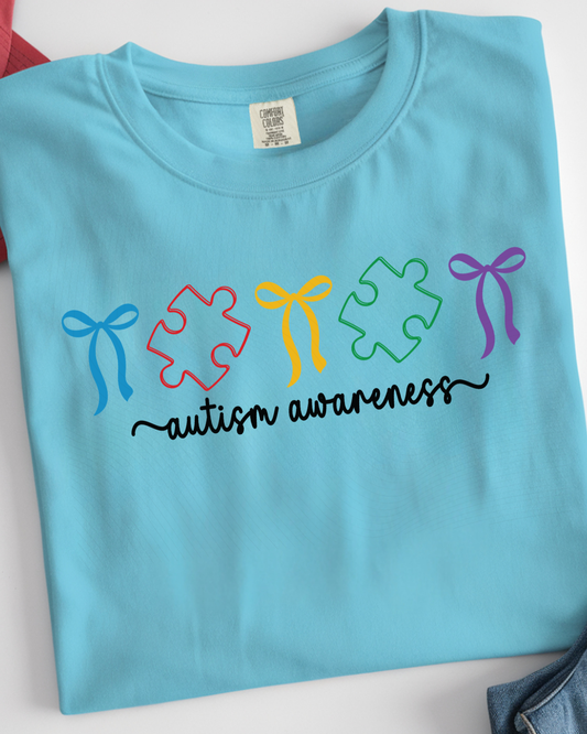 Autism Awareness Bows