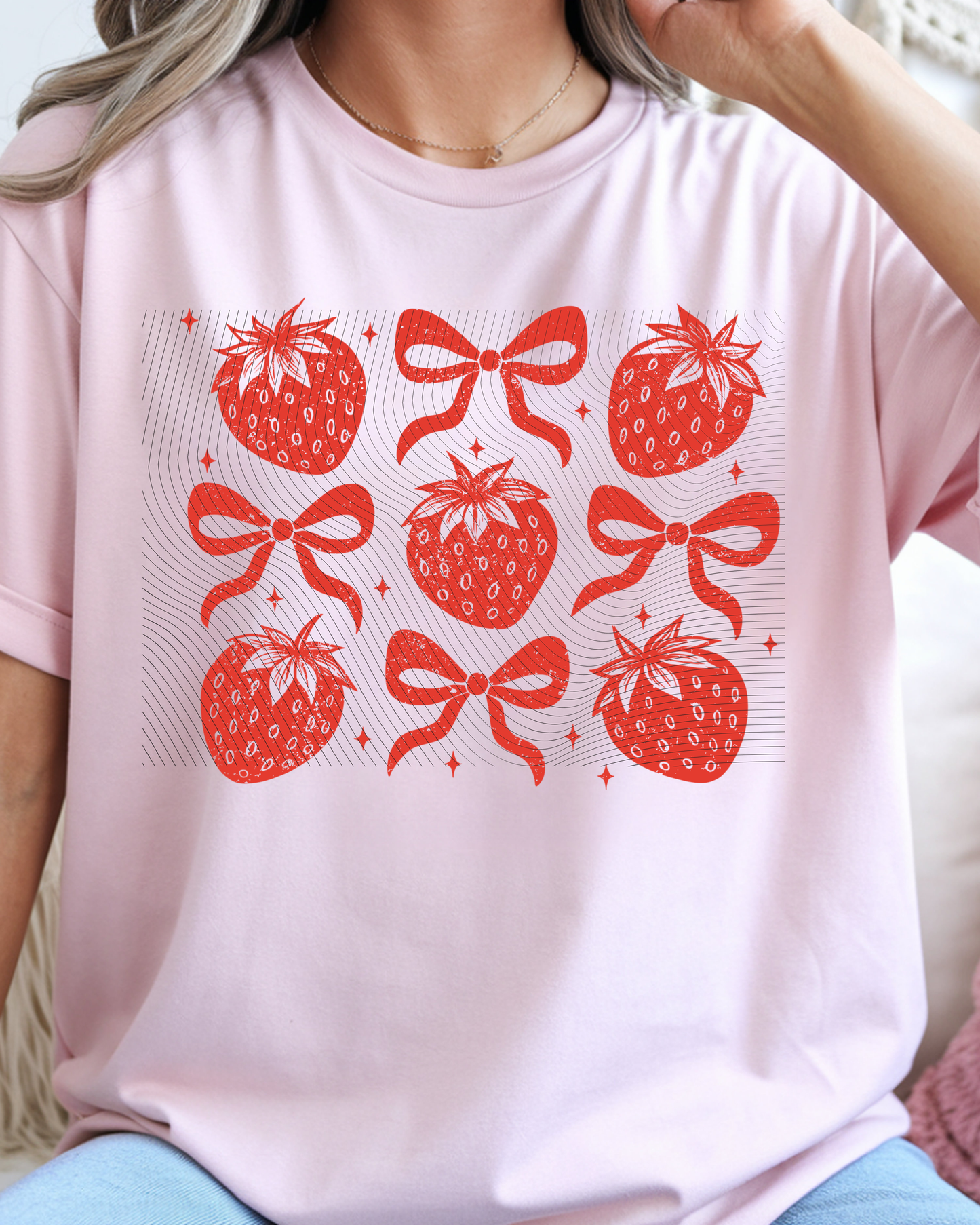 Bows and Strawberries