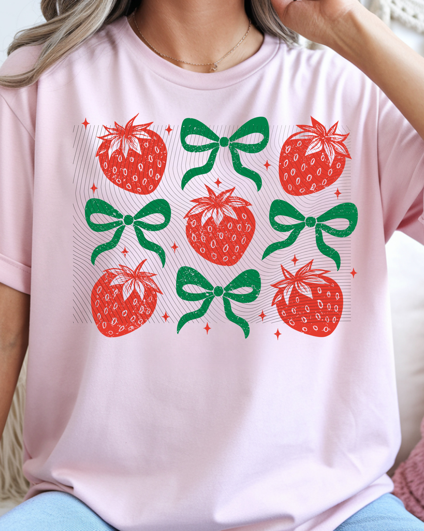 Bows and Strawberries