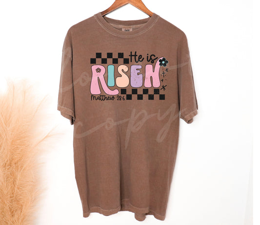 Checkered He is Risen