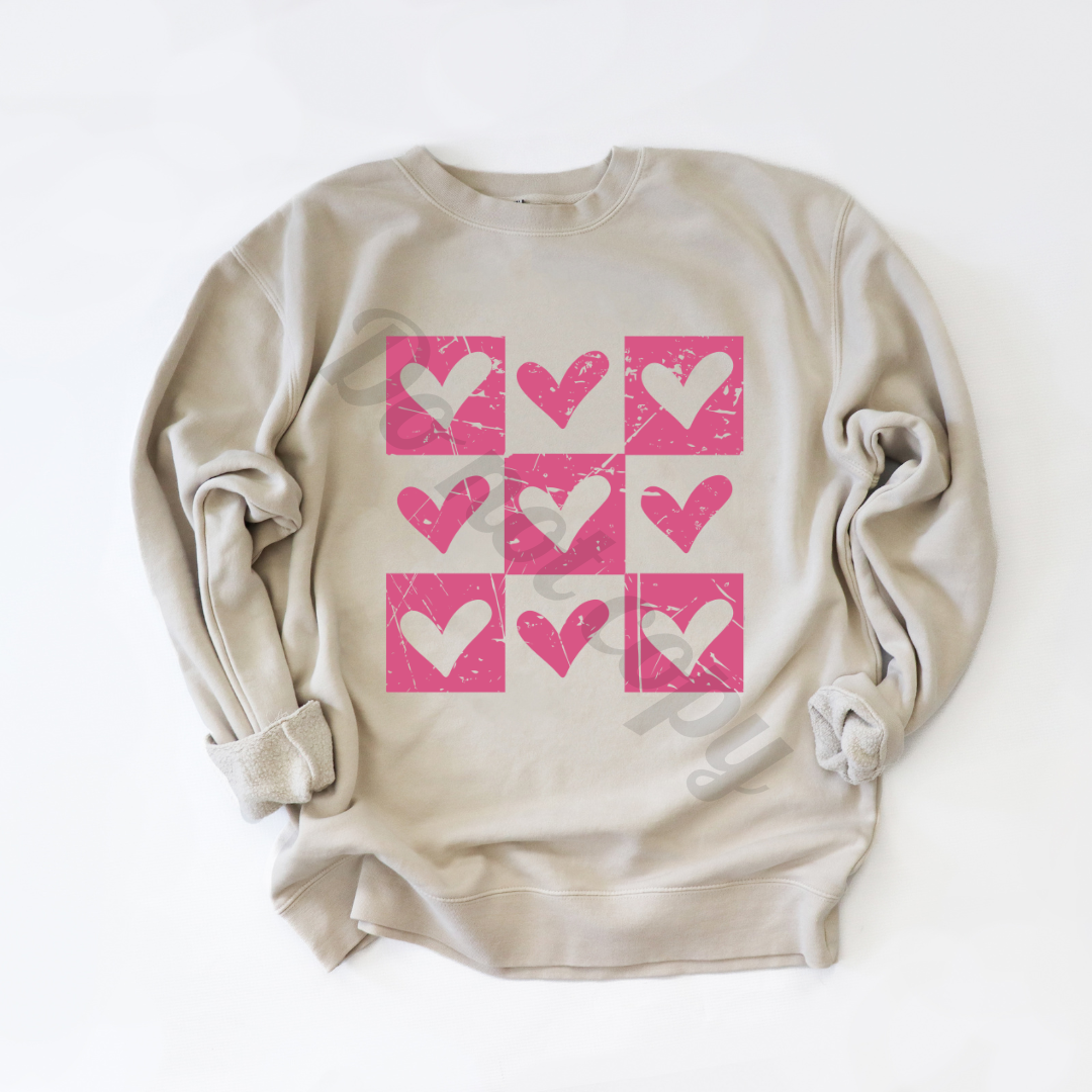 Tic-Tac toe hearts