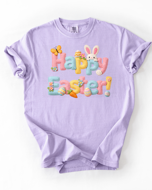Faux Yarn Happy Easter
