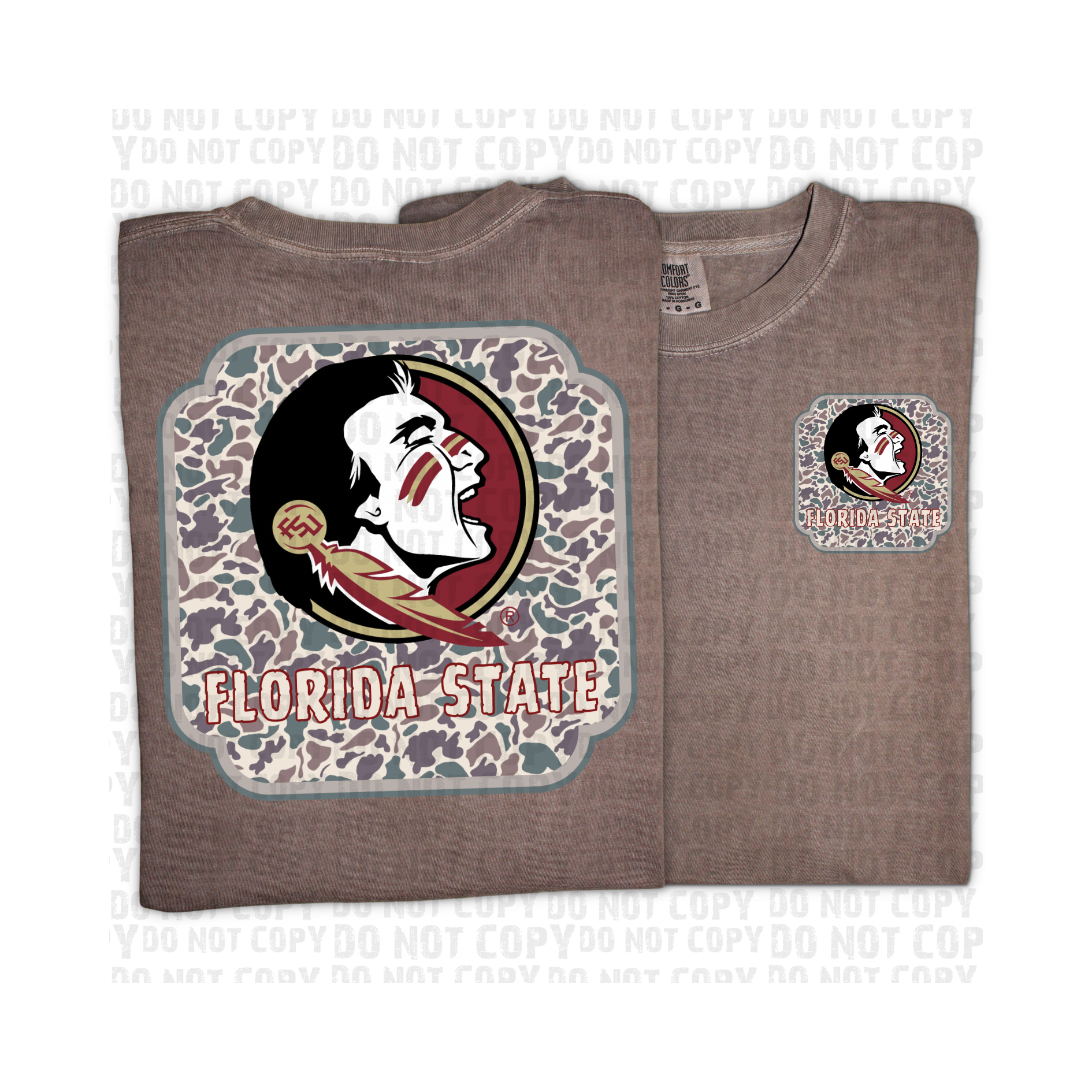 FSU Camo – We Are DTF Transfers
