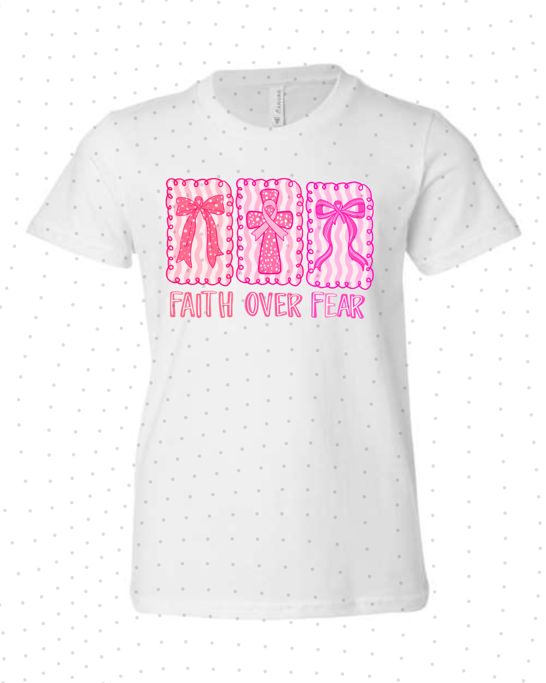 Faith over Fear under the Cross